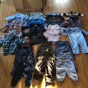 Baby boy bundle 3/6 months
